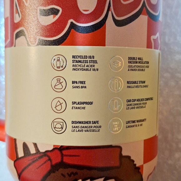 Stanley Labubu The Quencher H2.0 Tumbler 40 oz - New in box - Picture 9 of 10